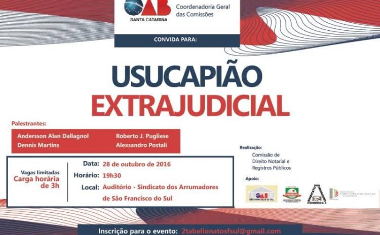  Palestra Usucapião Extrajudicial